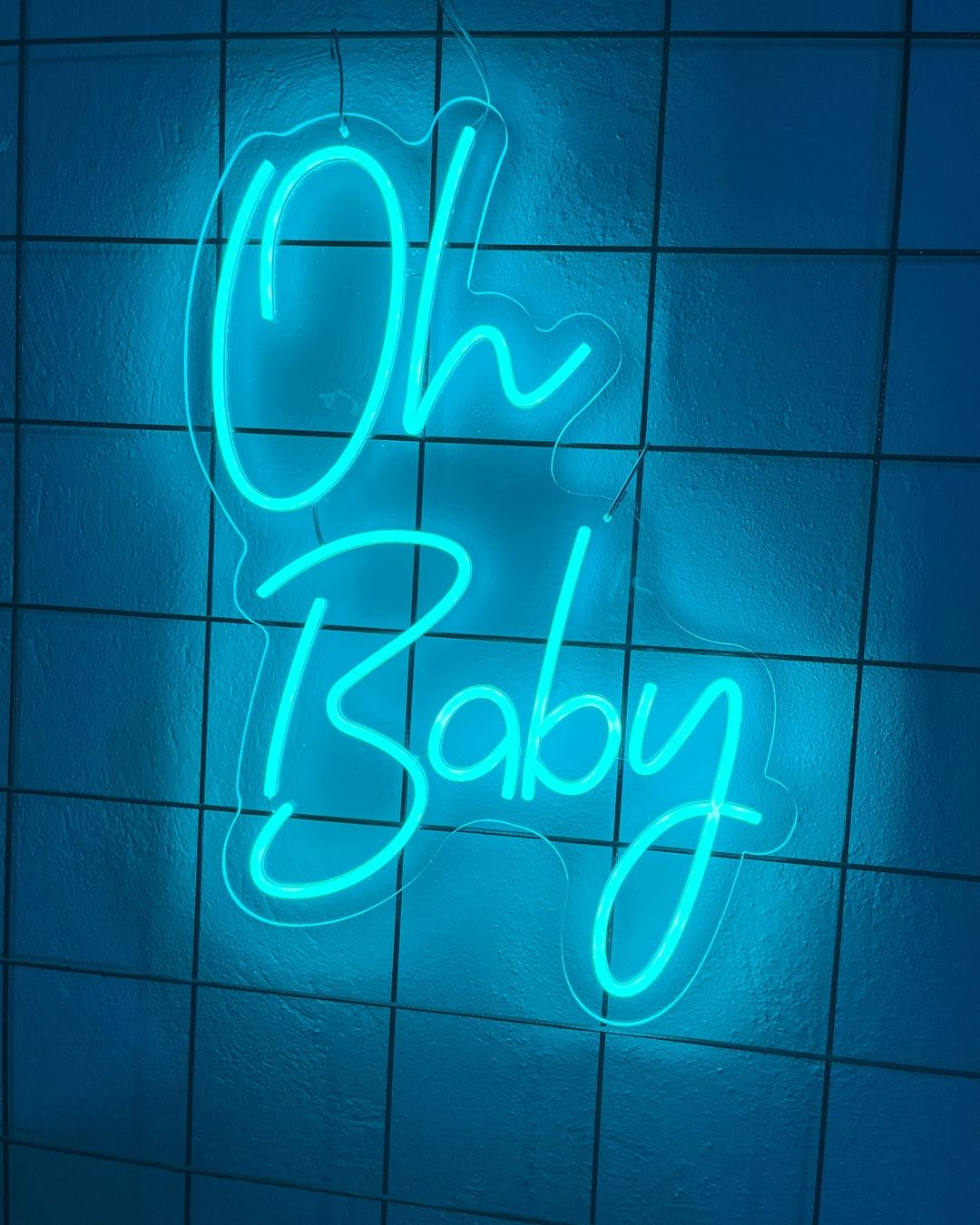 Oh Baby Neon Led Bebek Neon Gece Lambası Organizasyon