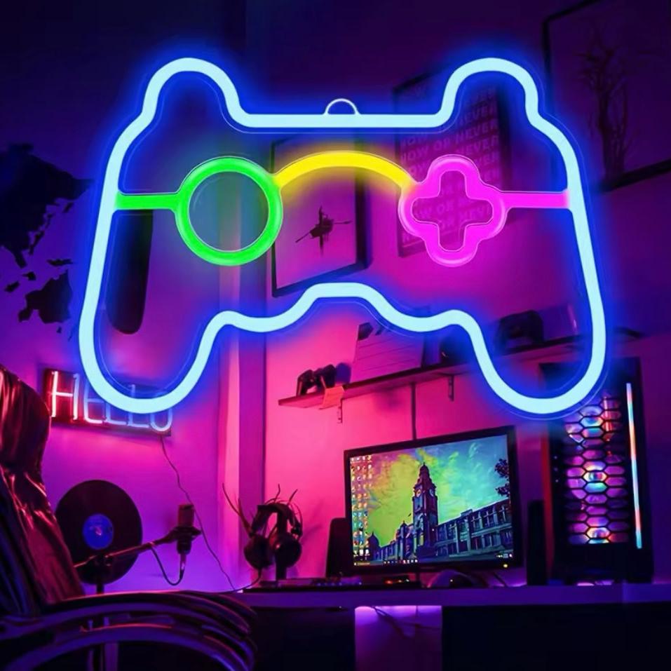 Playstation Gamepad Kol Neon Led