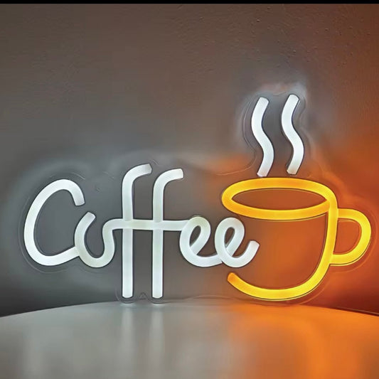 Coffee Kahve Neon Led