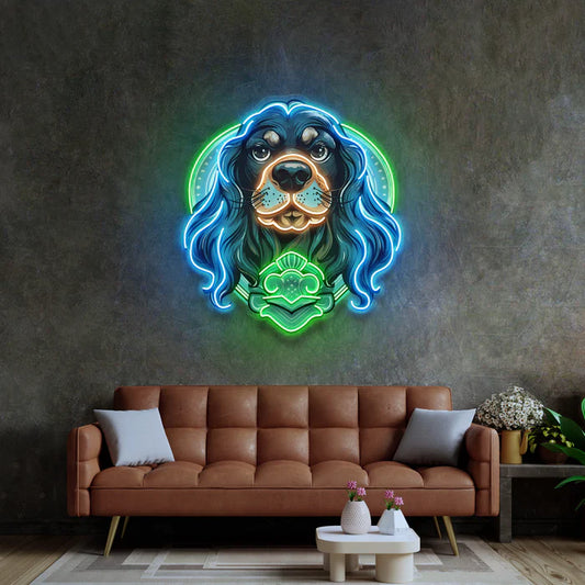 Köpek Yeni Konsepti Neon Led Gece Lambası