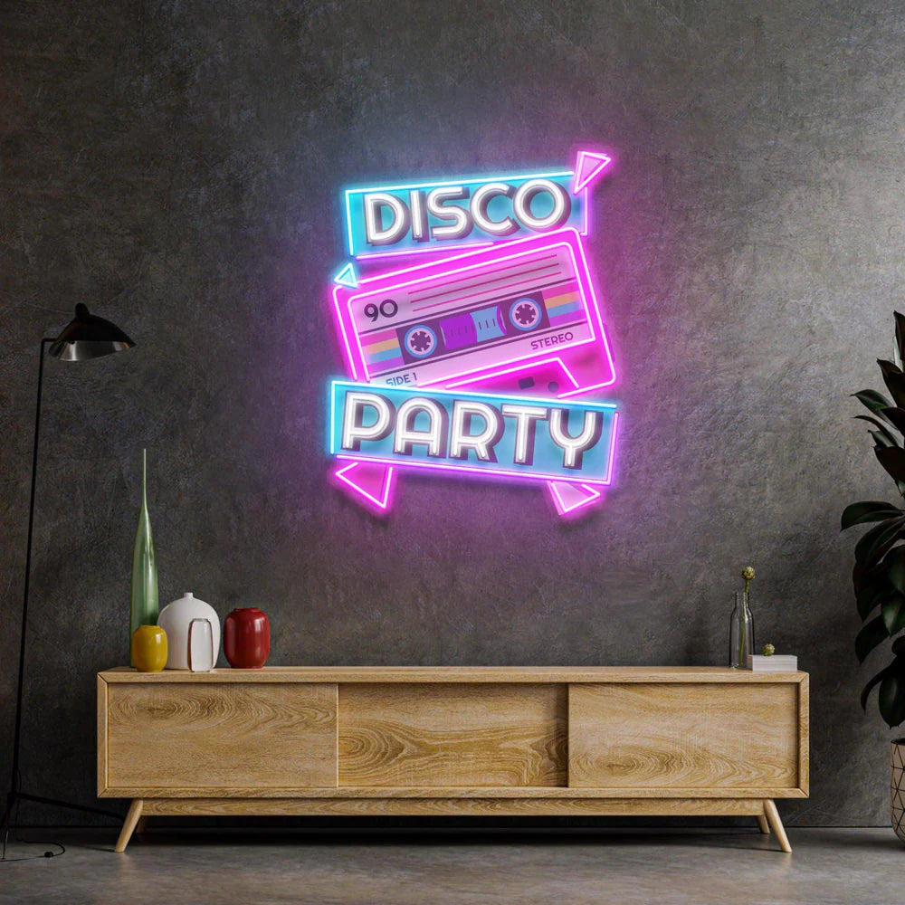 Disco Party Neon Led Gece Lambası