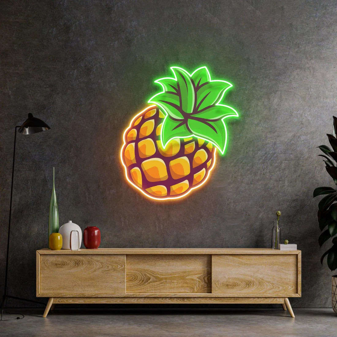 Ananas Neon Led Gece Lambası