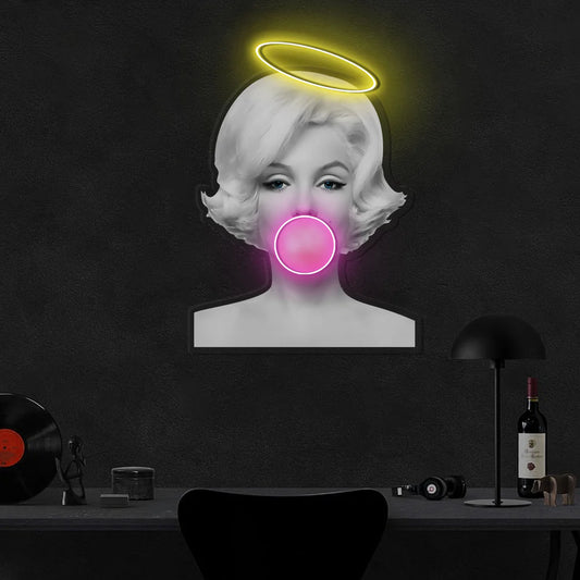 Marilyn Monroe Neon Led Gece Lambası