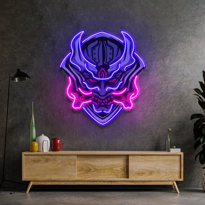 Canavar Neon Art Neon Led Gece Lambası