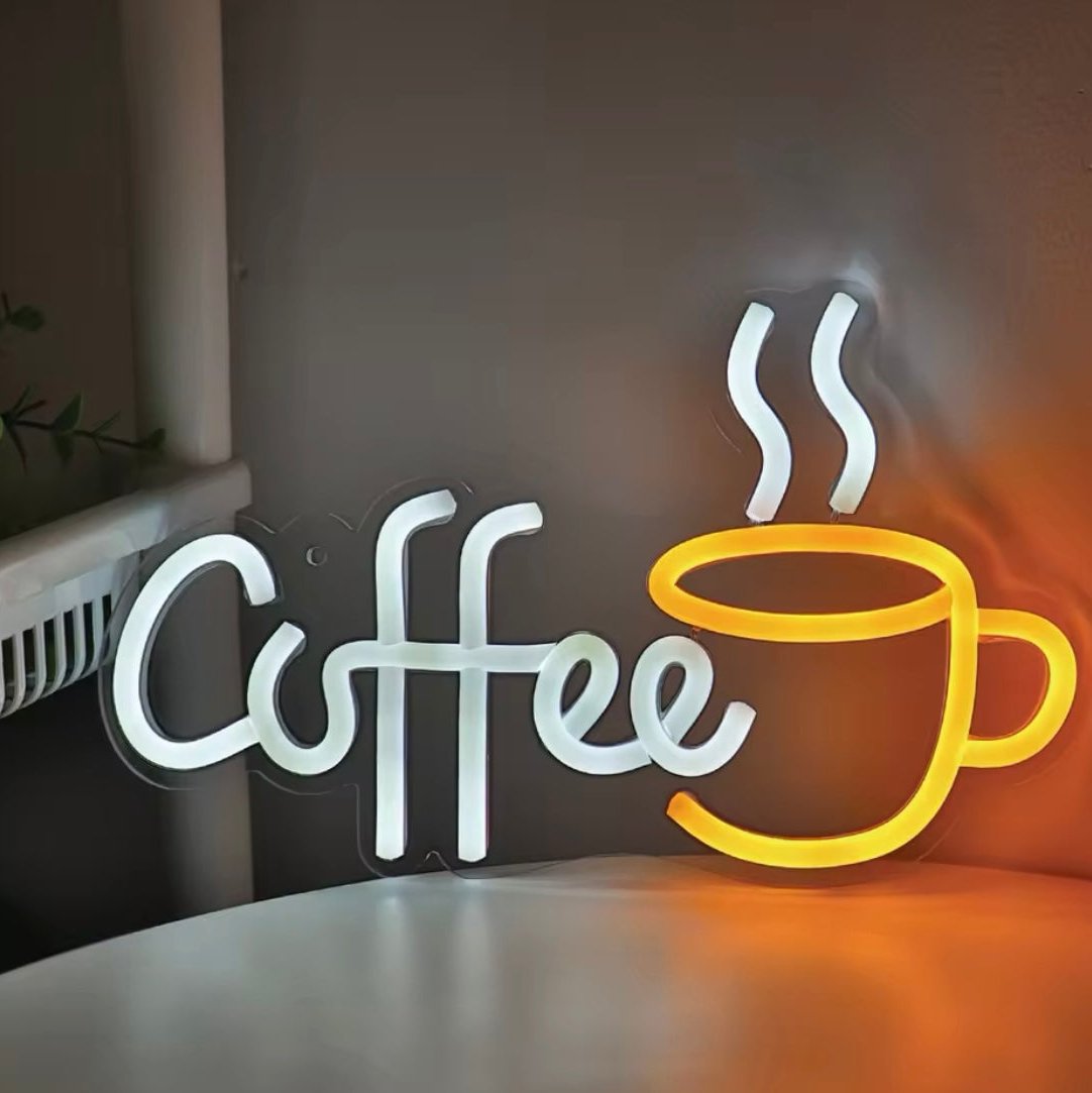 Coffee Kahve Neon Led