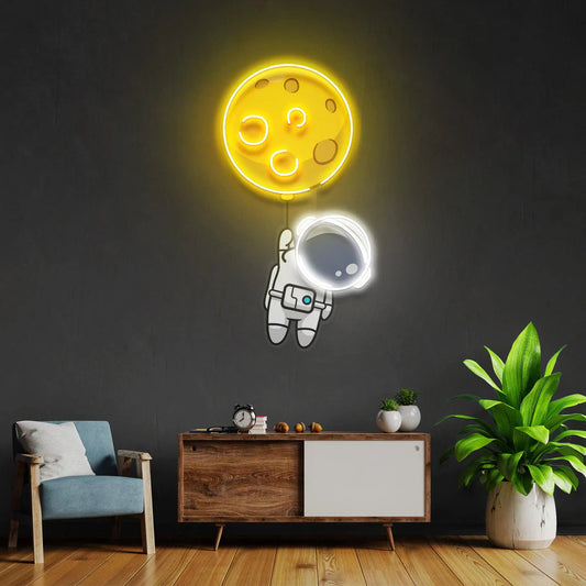 Planet Balon Led Neon Gece Lambası