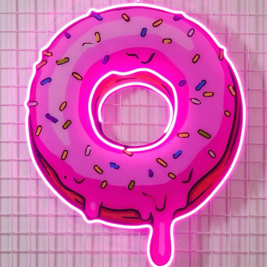 Donut Neon Led